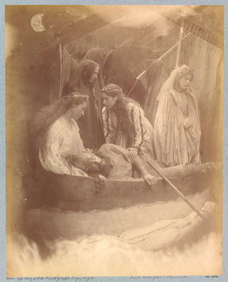 'So like a shatter'd Column lay the King'; The Passing of Arthur (1875)