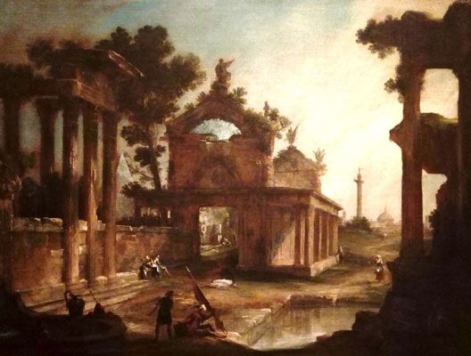 فيدوتا إيدياتا مع الآثار الرومانية (1720-1721)