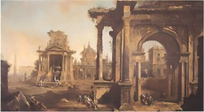 معماري Capriccio (1723)