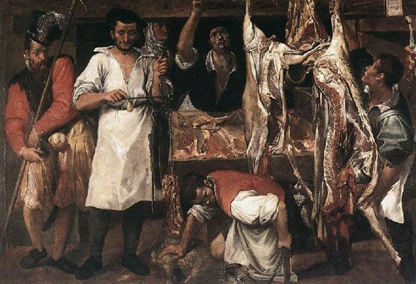 The Butcher's Shop (c.1583)