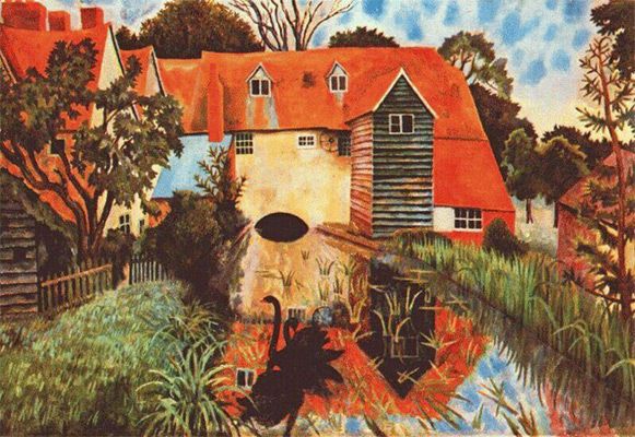 The Mill at Tidmarsh (1918)