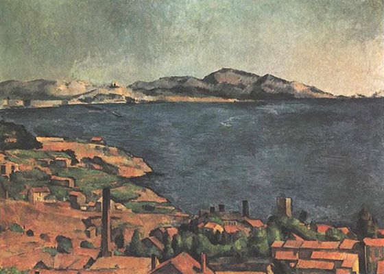 Paul Cézanne: The Bay of Marseille, Seen from L'Estaque (1885)