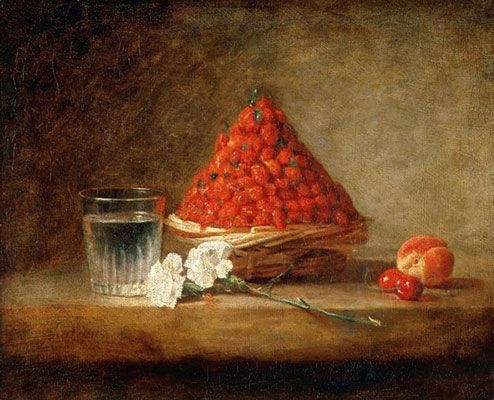 Basket of Wild Strawberries (1761)