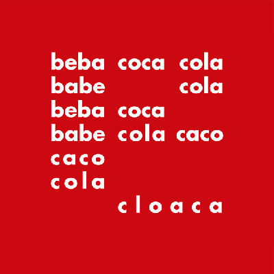 Décio Pignatari: Bebe Coca Cola (1957)