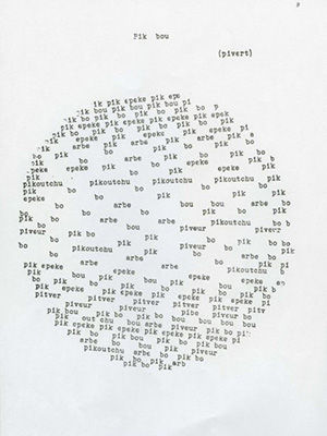 Pierre Garnier: Pik Bou (1966)