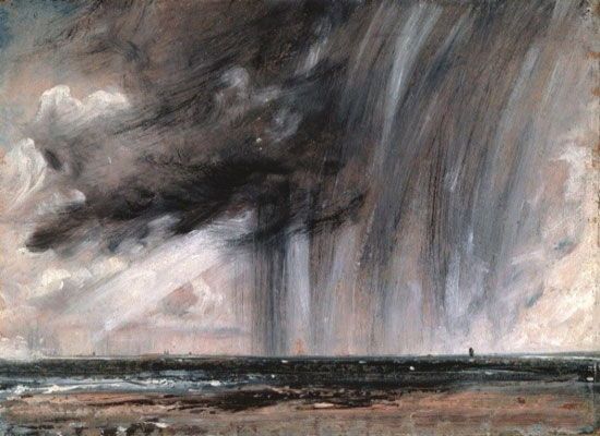 عاصفة ممطرة فوق البحر (سي 1824-28)