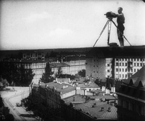 Still from Dziga Vertov’s Man with a Movie Camera (1929)