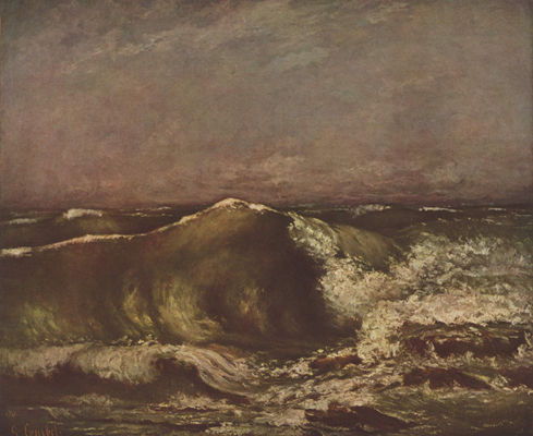 Gustave Courbet: The Wave (1870)