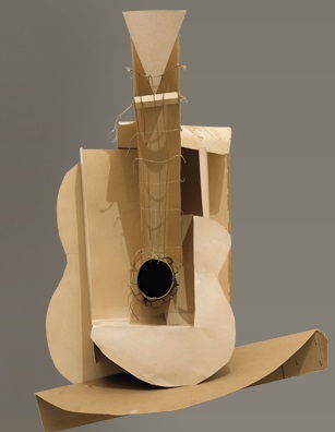 Pablo Picasso: Maquette for Guitar (1912)