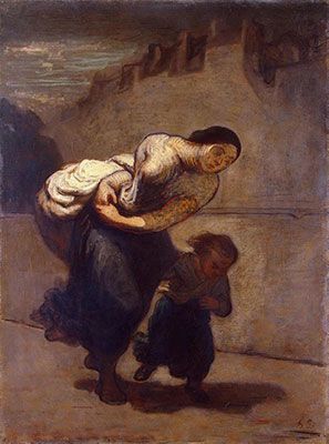 The Burden (The Laundress) (1850-53)