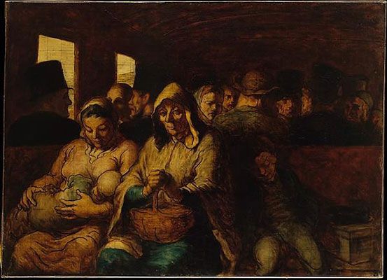 The Third Class Carriage (c. 1862-64)