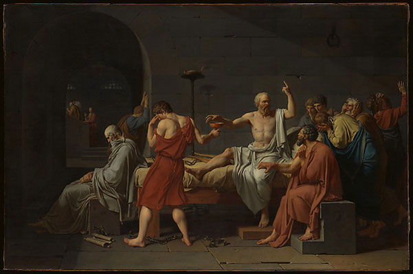 وفاة سقراط (1787)