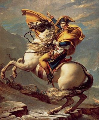 بونابرت يعبر ممر جراند سانت برنارد ، 20 مايو 1800 (1800)