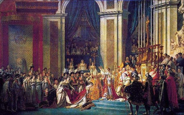 تتويج الإمبراطور والإمبراطورة (1805-1807)