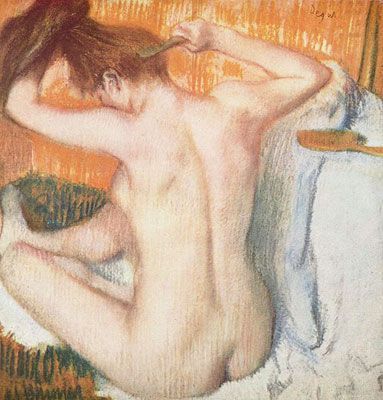 La Toilette (Nude Arranging Her Hair) (1884-86)