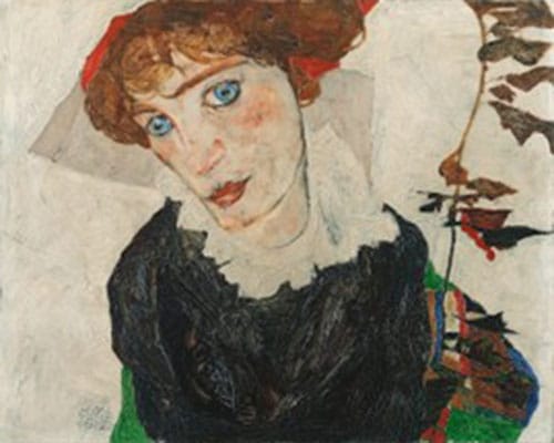 Egon Schiele: Portrait of Wally (1912)