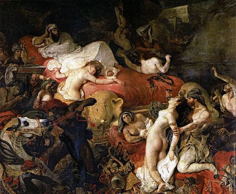 The Death of Sardanapalus (1827)
