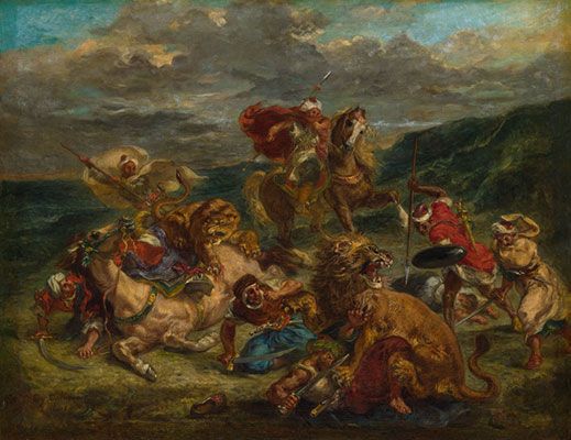 Lion Hunt (1861)