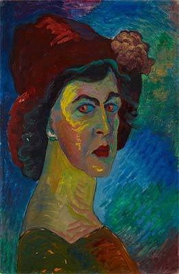 Marianne von Werefkin: Self-Portrait (c. 1910)