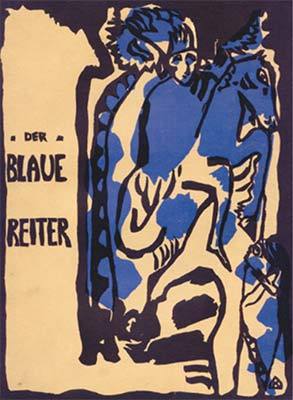 Wassily Kandinsky: Cover of Der Blaue Reiter Almanach (1911)