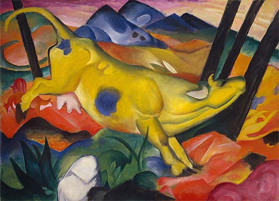 Franz Marc: The Yellow Cow (1911)