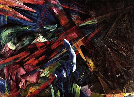 Franz Marc: The Fate of the Animals (1913)