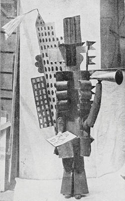 Pablo Picasso: Costume design for Parade (1917)