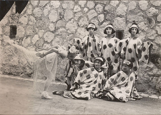 Henri Matisse: Photograph of the costumes for Le Chant du Rossignol (1920)