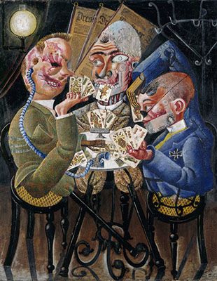 Skat Players (Card-Playing War Cripples) (1920)