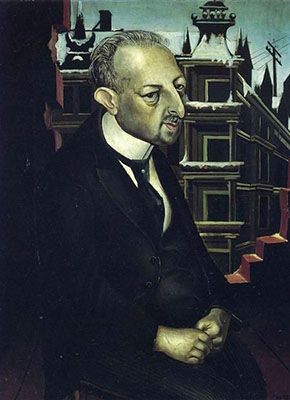 Portrait of the Lawyer Dr. Fritz Glaser (1921)
