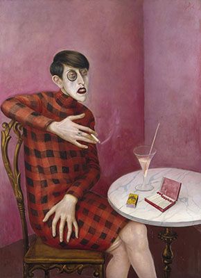 Portrait of the Journalist Sylvia von Harden (1926)