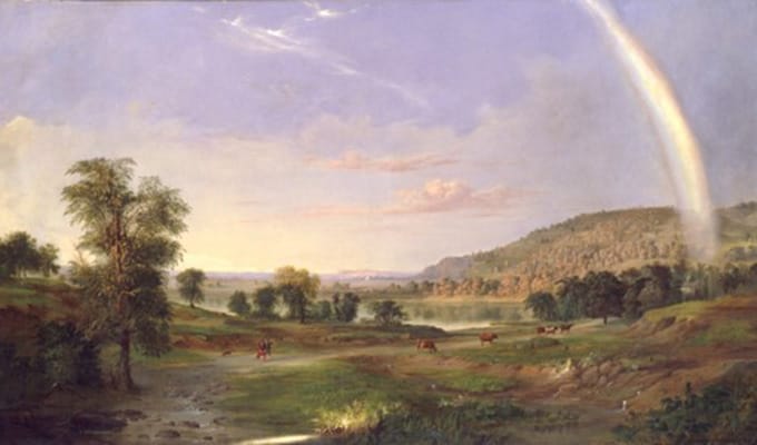 Landscape with Rainbow (1859)