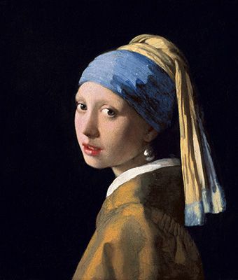 يوهانس فيرمير: الفتاة ذات القرط اللؤلؤي (سي 1665)