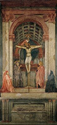 Masaccio: The Holy Trinity (1424-27)