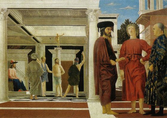 Piero della Francesca: Flagellation of Christ (c.1455)