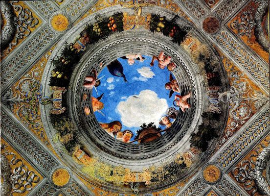 أندريا مانتيجنا: Camera Degli Sposi Frescoes (1465-1474)