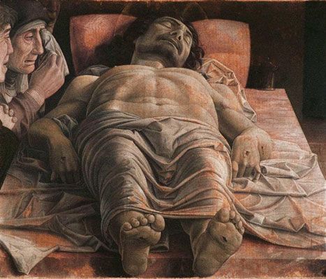 Andrea Mantegna: Lamentation over the Dead Christ (c. 1480)