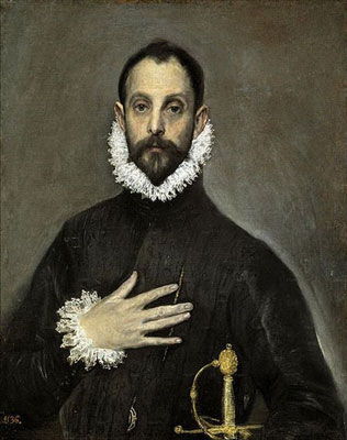 The Nobleman With his Hand on his Chest (El caballero de la mano en el pecho) (c. 1580)