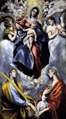 Madonna and Child with Saint Martina and Saint Agnes (1597-99)