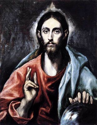 Christ blessing (The Saviour of the World) (1600)