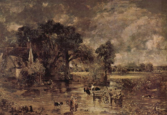 John Constable: The Hay Wain, Study (c. 1821)