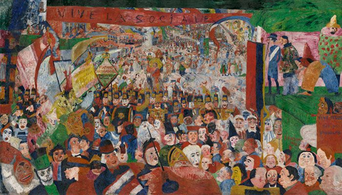 Christ's Entry into Brussels (1889)