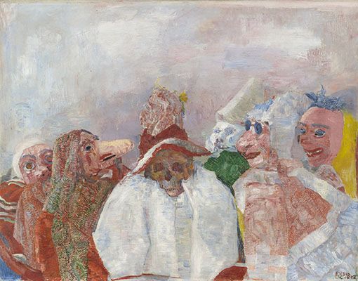 Masks Confronting Death (1888)