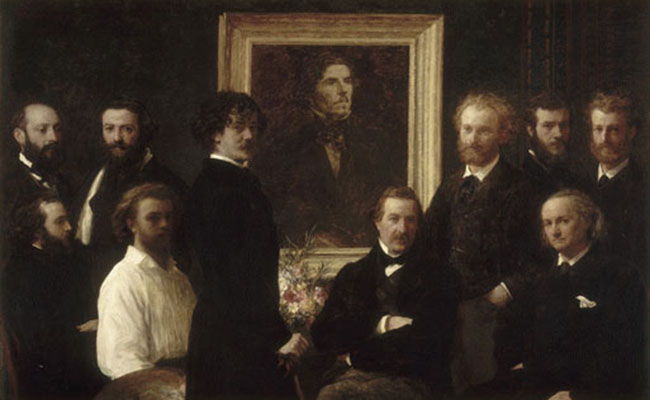 Homage to Delacroix (1864)