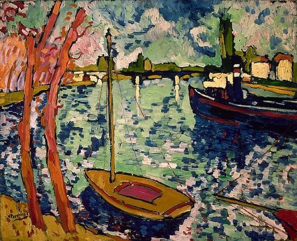 Maurice de Vlaminck: The River Seine at Chatou (1906)