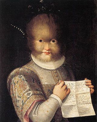 Portrait of Antonietta Gonsalvus (1595)
