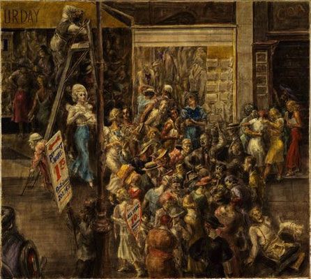 Reginald Marsh: In Fourteenth Street (1934)