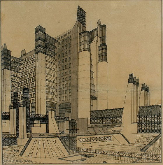 أنطونيو سانت إيليا: سيتا نوفا (المدينة الجديدة) (1914)