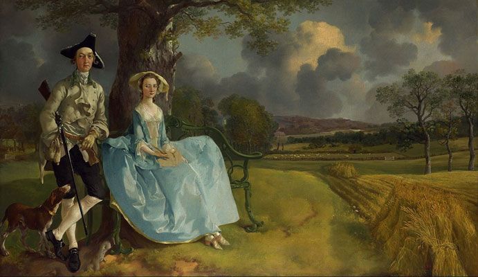 Mr. and Mrs. Andrews (c.1750)