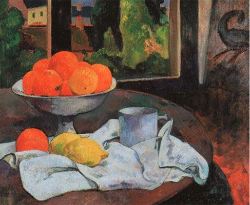 Still-Life with Fruit and Lemons (c. 1880)